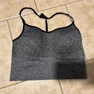 Seamless Gray Victoria’s Secret PINK ACTIVE Sports Bralette size M